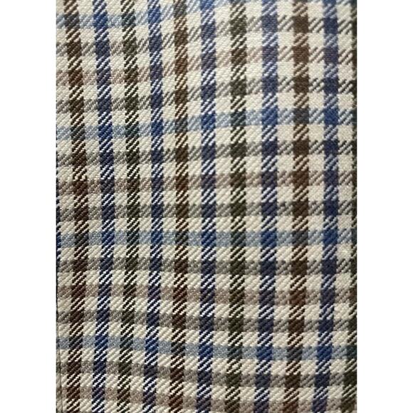 Tommy Hilfiger Blazer Mens 42 Large Houndstooth Linen Sport Coat Jacket Derby - Picture 6 of 10